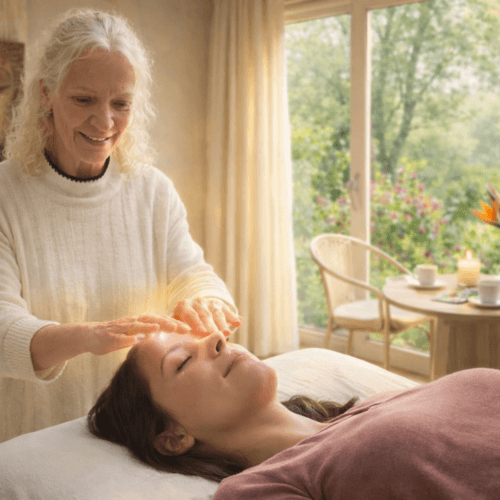 Aura-behandeling plus Reading (Reiki of Magnetiseren)