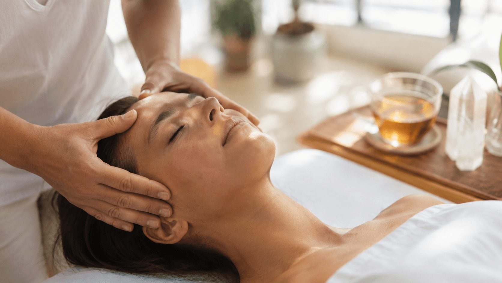 Hoofdpijnmassage
