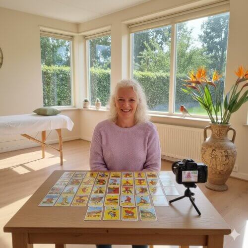 Waarzegkaartlegging op Video