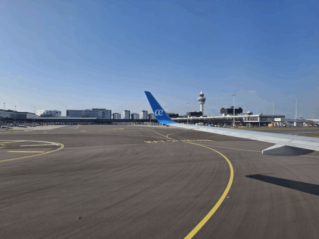 Aankomst Schiphol