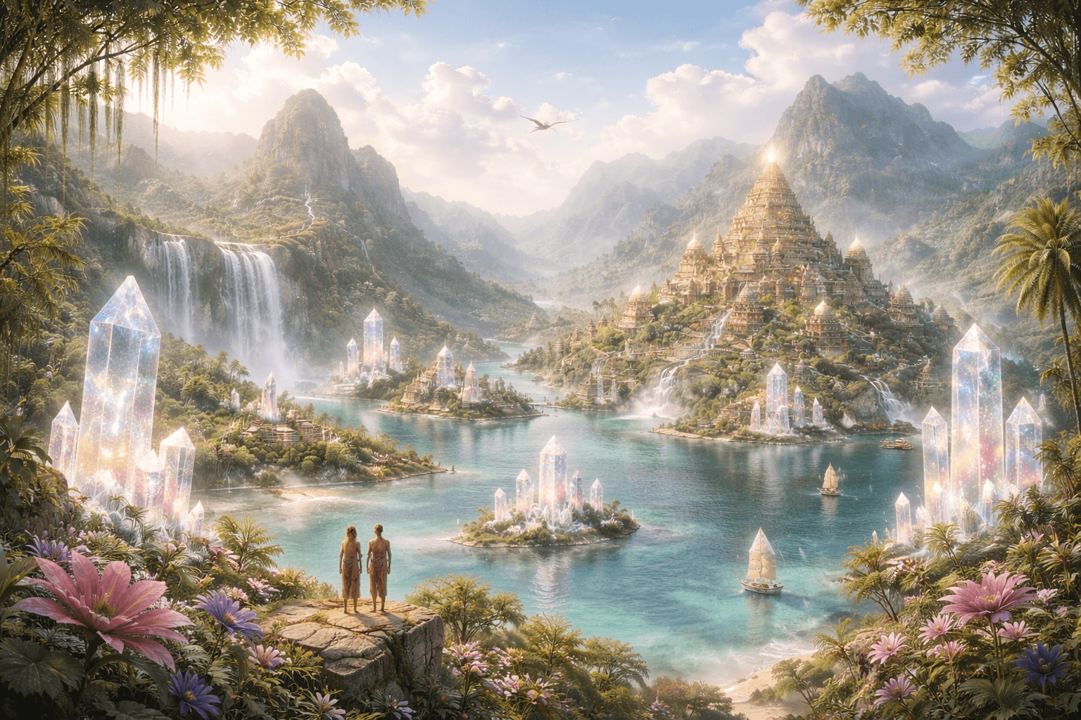 Er was eens Lemurië kwartskristallen